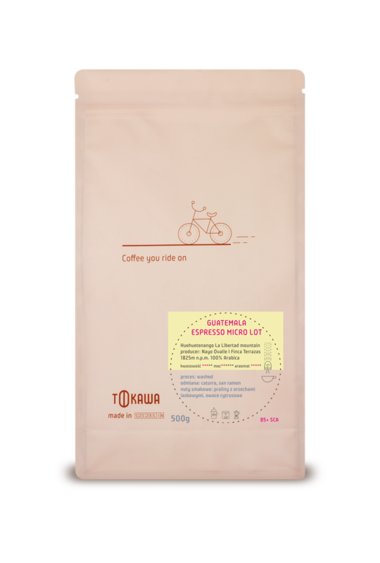 Micro Lot Guatemala Finca Terazas Espresso 500g
