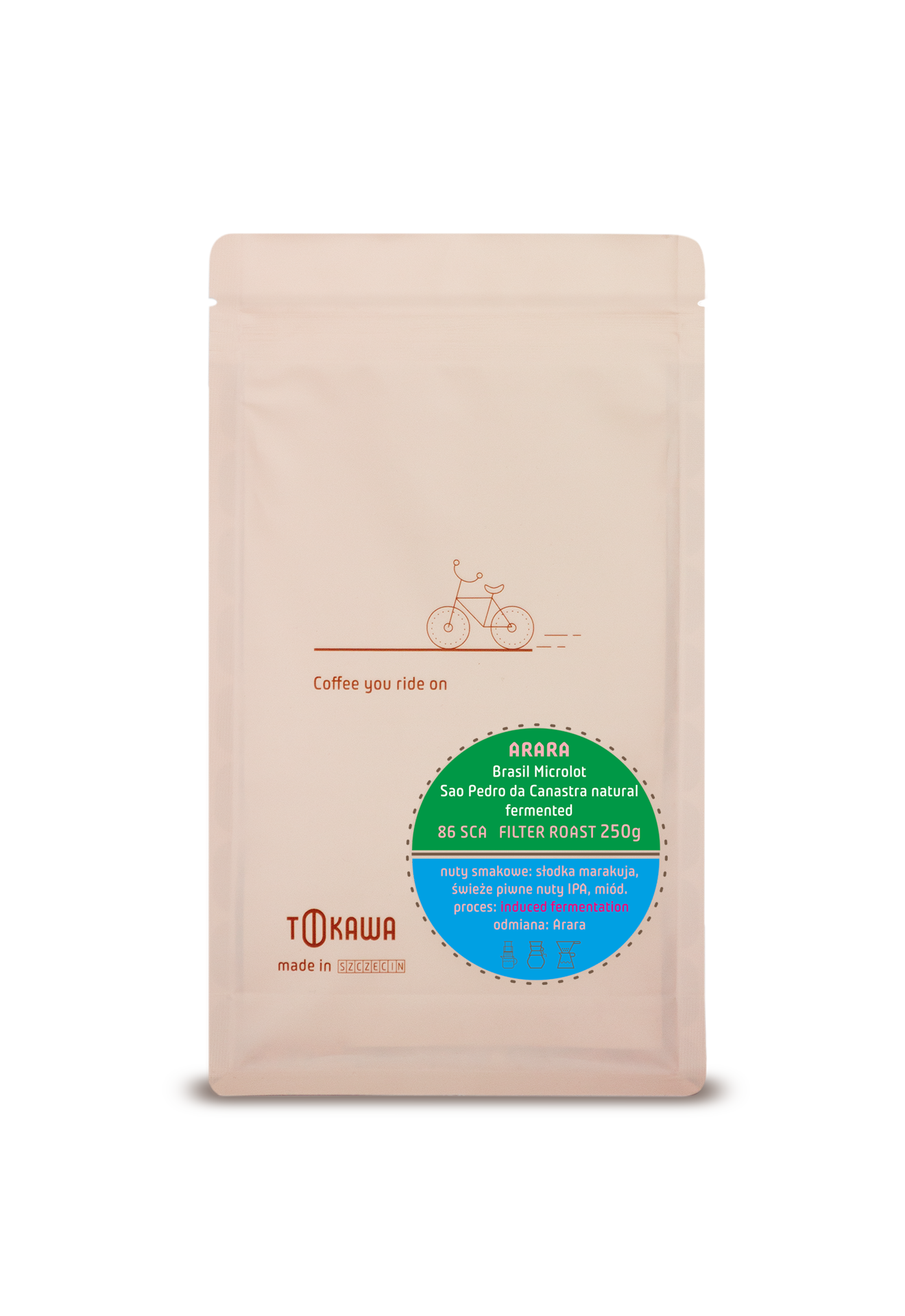 Brasil Arara Fazenda Sao Pedro da Canastra filtr 250g