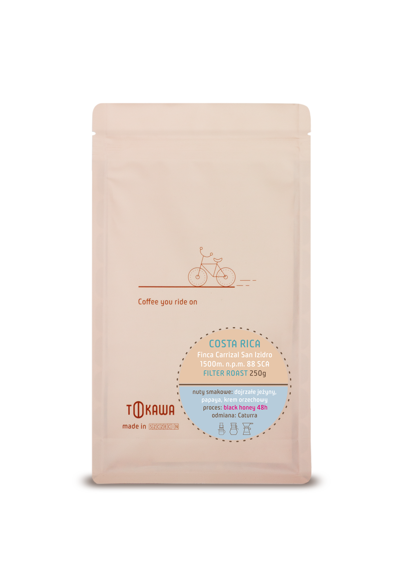 Costa Rica San Izidro Black Honey filtr 250g