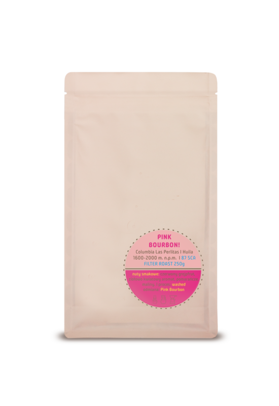 Columbia Pink Bourbon filtr 250g