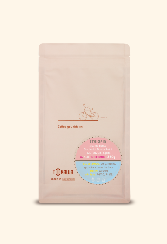 Etiopia Sidama Bensa Bombe filtr 250g